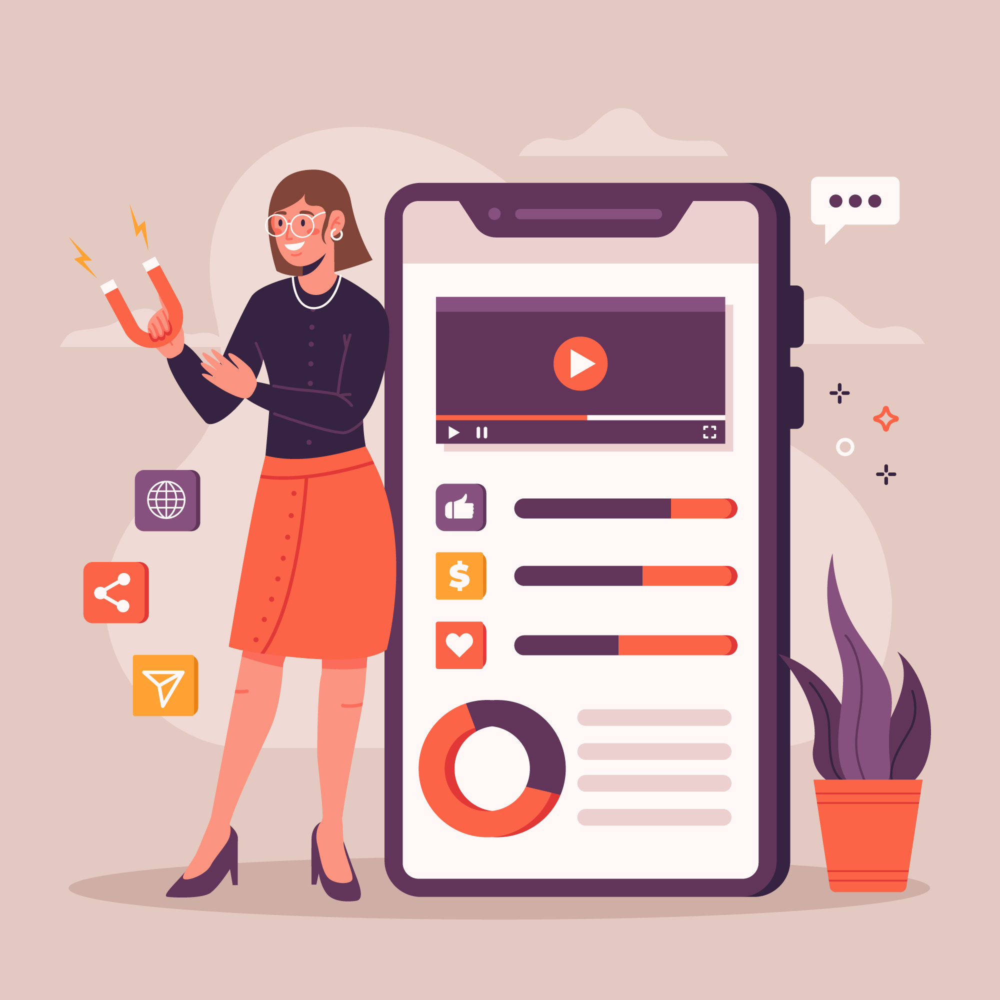 بنر افزایش بازدید ریلز و استوری