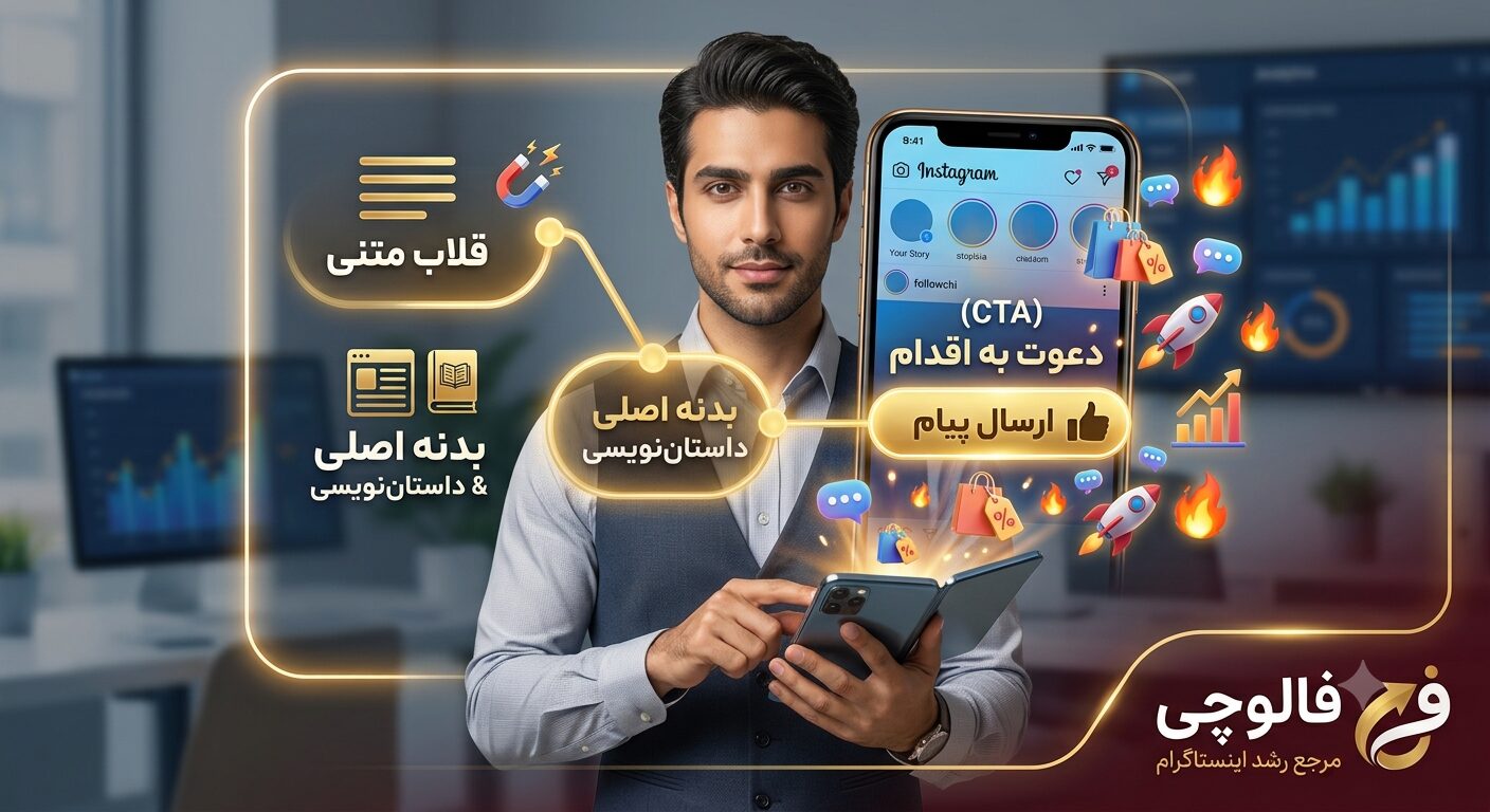 آموزش فرمول طلایی کپشن نویسی اینستاگرام
