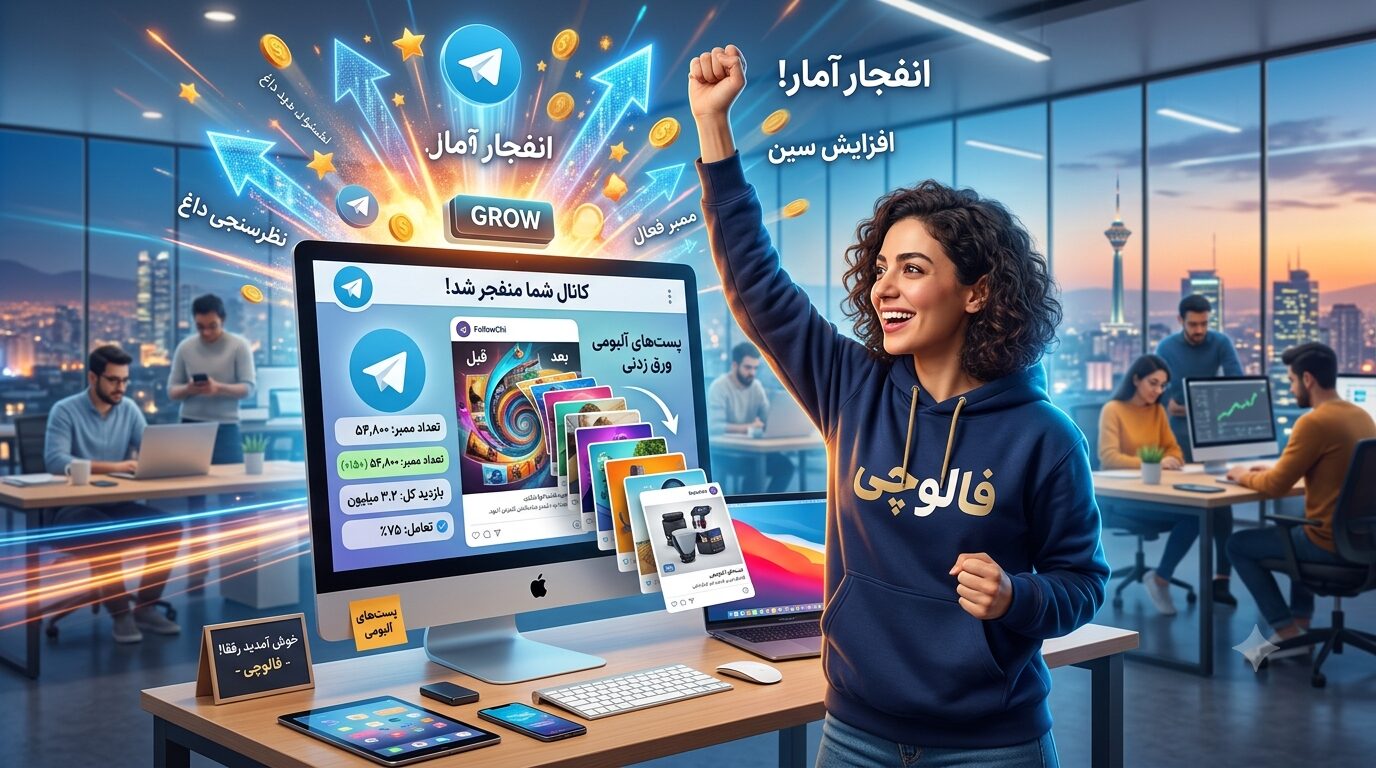 ساخت پست البومی تلگرام